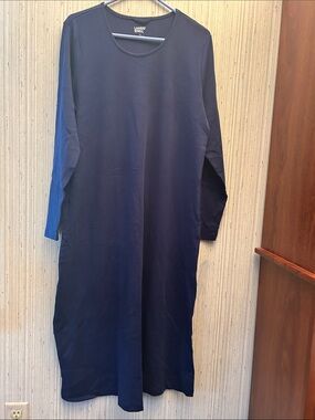 Lands' End Navy Nightgown